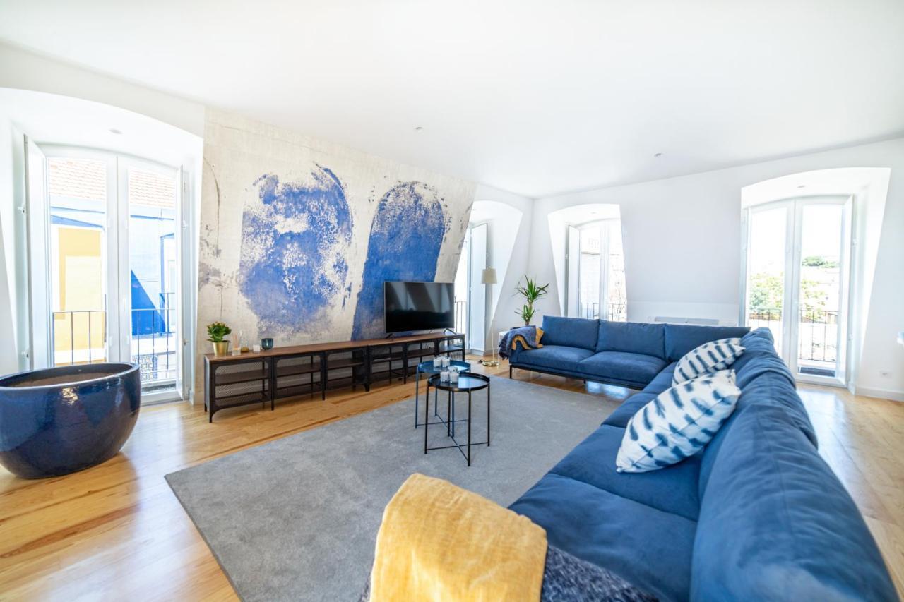 Blue By The River 4 - Unique Penthouse Duplex With A View 리스본 외부 사진